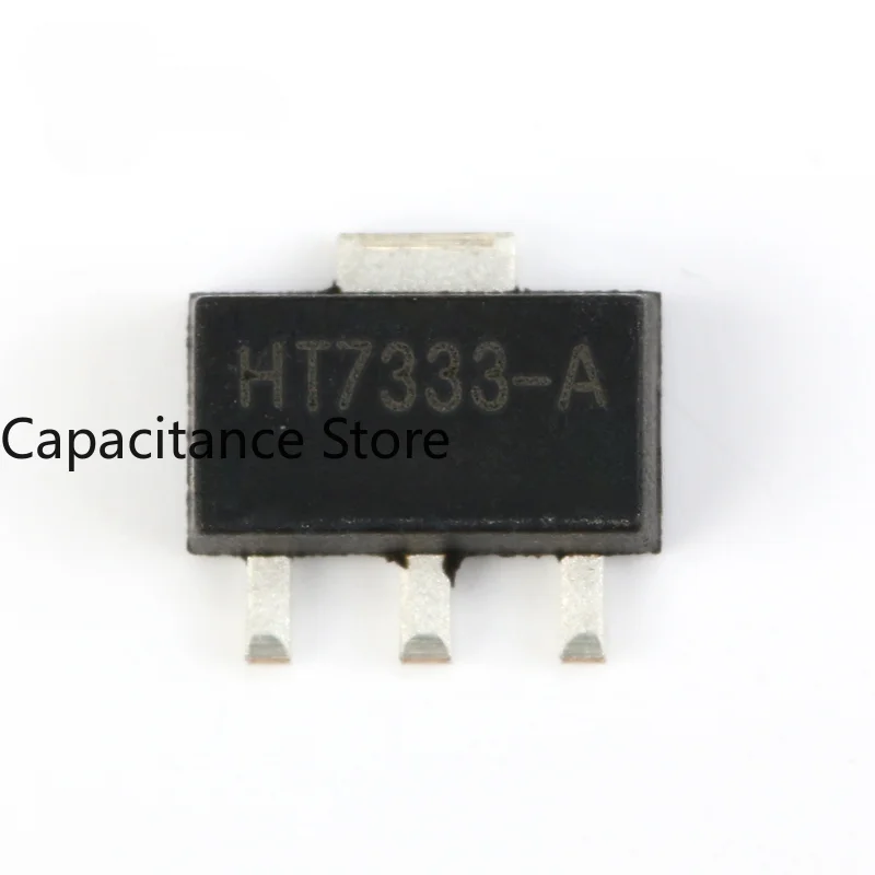 10PCS SMD HT7333-A SOT-89 Low Voltage Differential  Stabilizing Circuit Chip