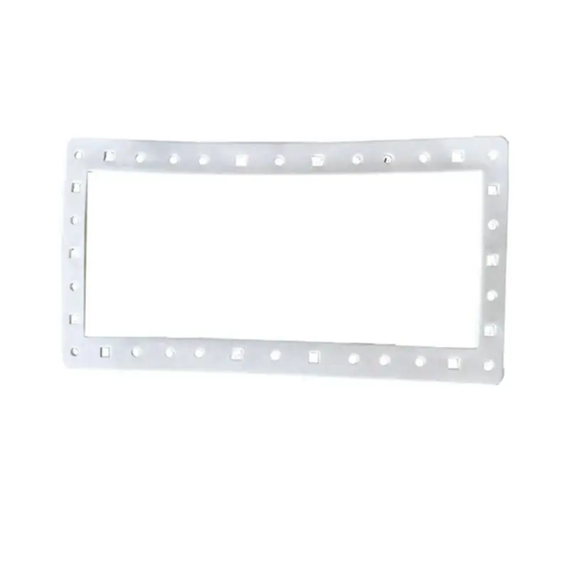 Junta para skimmer de piscina elevada AB46, 2 piezas, tipo mariposa de boca ancha para Hayward SPX1091GW SP1091LX para unidades automáticas