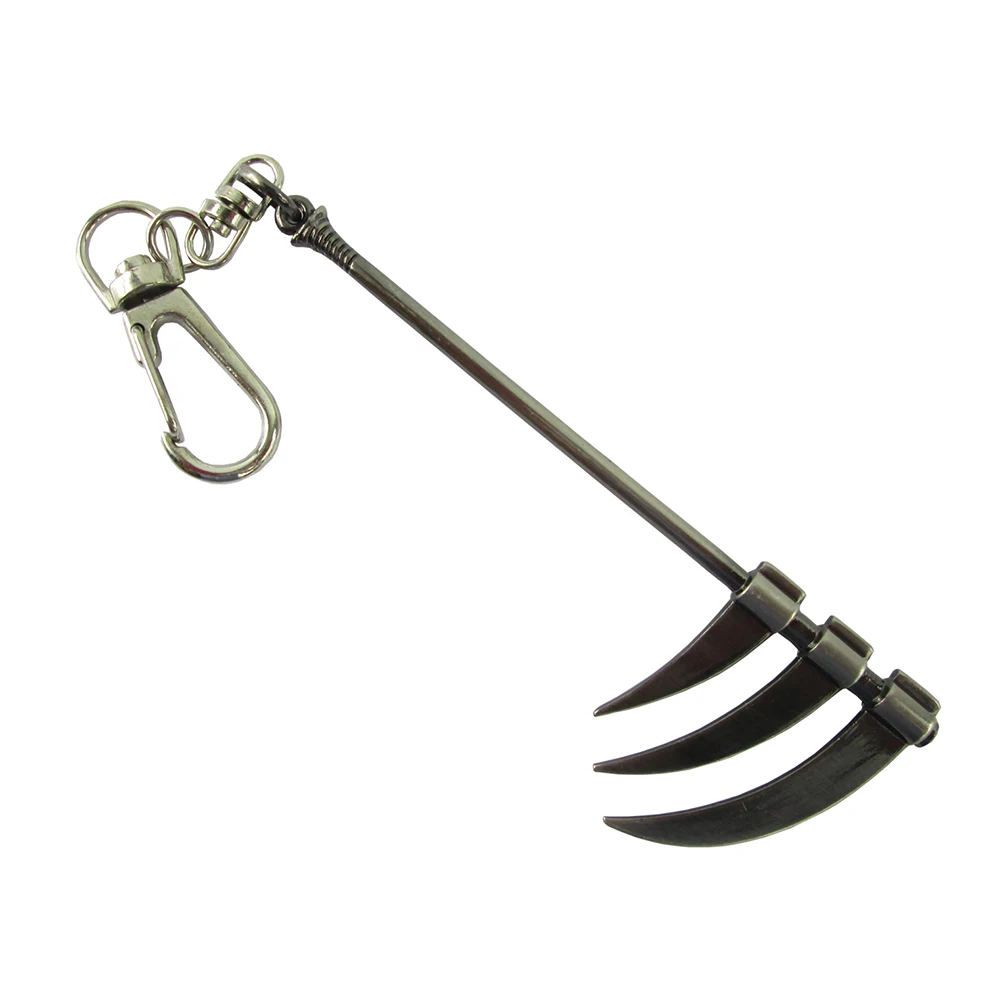 Brdwn Akatsuki ninja de Yugakure Hidan, llavero con modelo de hoz de cosplay de 10.5cm/4.1in