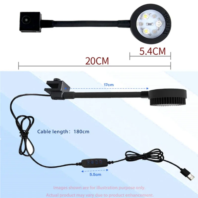 Zetlight LED light M1 4 modello LED spettro completo Nano piccolo acquario acquario acqua di mare acqua salata barriera corallina marina luce a LED