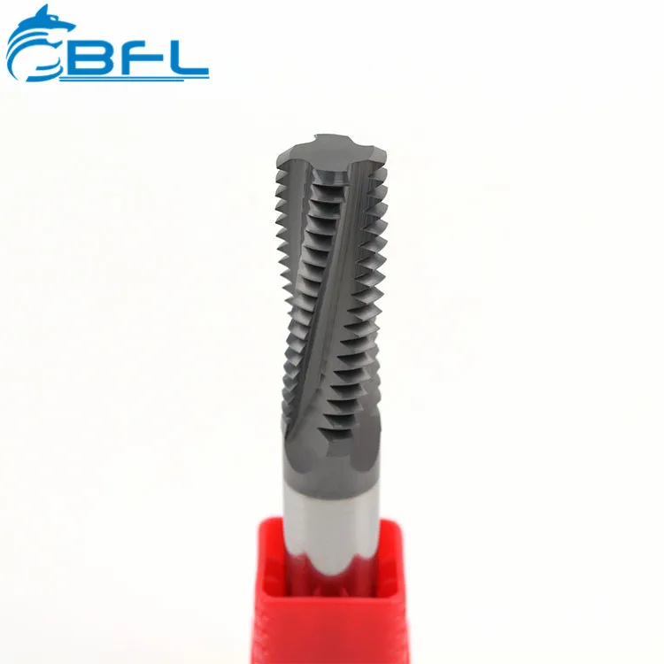 BFL Carbide 4 Flutes Thread End Mill For Steel