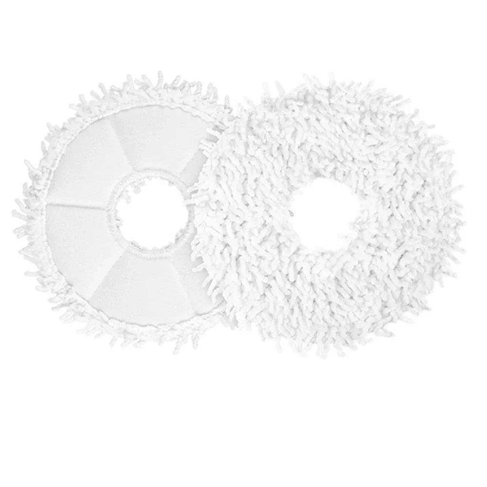 6pcs Mop Cloth For Yeedi Robot Vacuum Cleaner Cleaning Parts K10 K20 Mop Accessories Replacement Cloth Holder