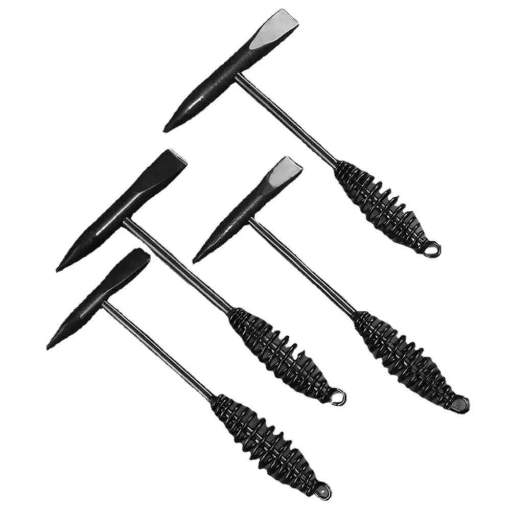 Handheld Welding Slag Hammer Steel Tip Shock Absorbing Handle Tool For Metalworking Repair Projects Efficient Cleaning Gear
