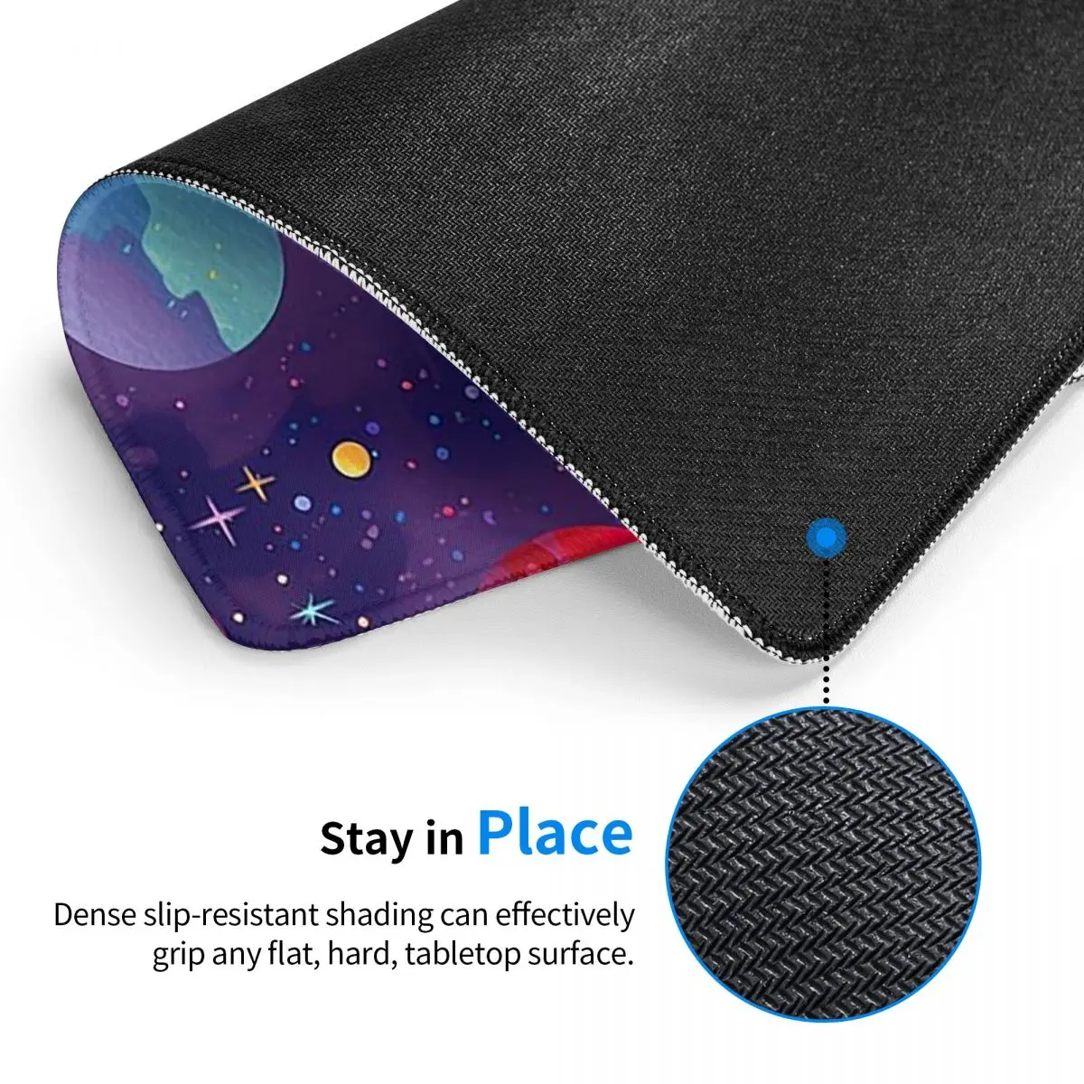 Solar System Space Planets Universe Multi-size Mouse Pad Computer Keyboard Mouse Mat Gamer PC Laptop Desk Mat Table Mats