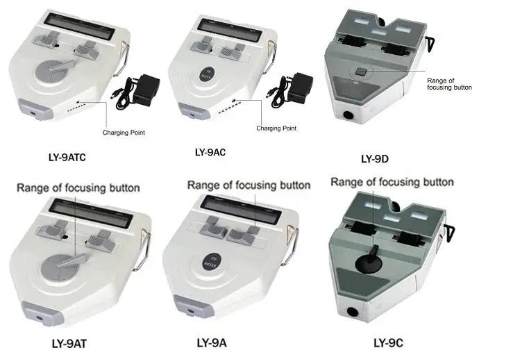 Pupilometer Automatische uitschakeling Pd-meter Pupillometer Digitale Pd-meter Pupilometer Interpupillaire afstandstester