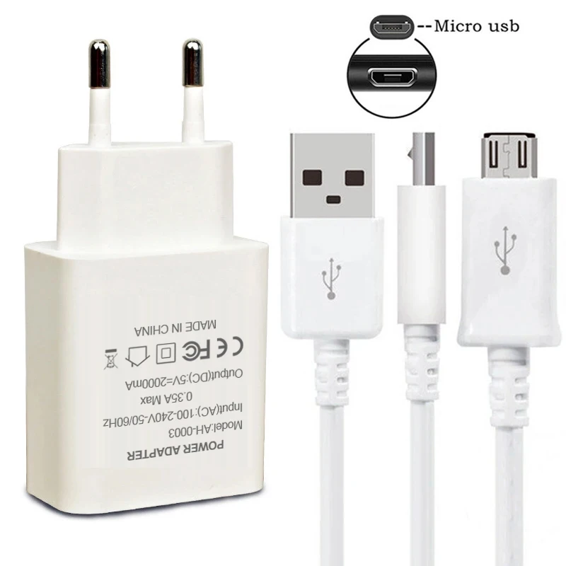 Wall Charger Cable For Samsung Galaxy J4 J6 J8 A6 A7 2018 Honor 8X 7X 8C 8A 7A Charge USB Micro USB Cable Wire Cell Phone Cord 