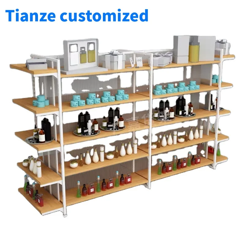 

(customized)General store items retail nice-looking and utilitarian display racks MINISO commercial display shelves