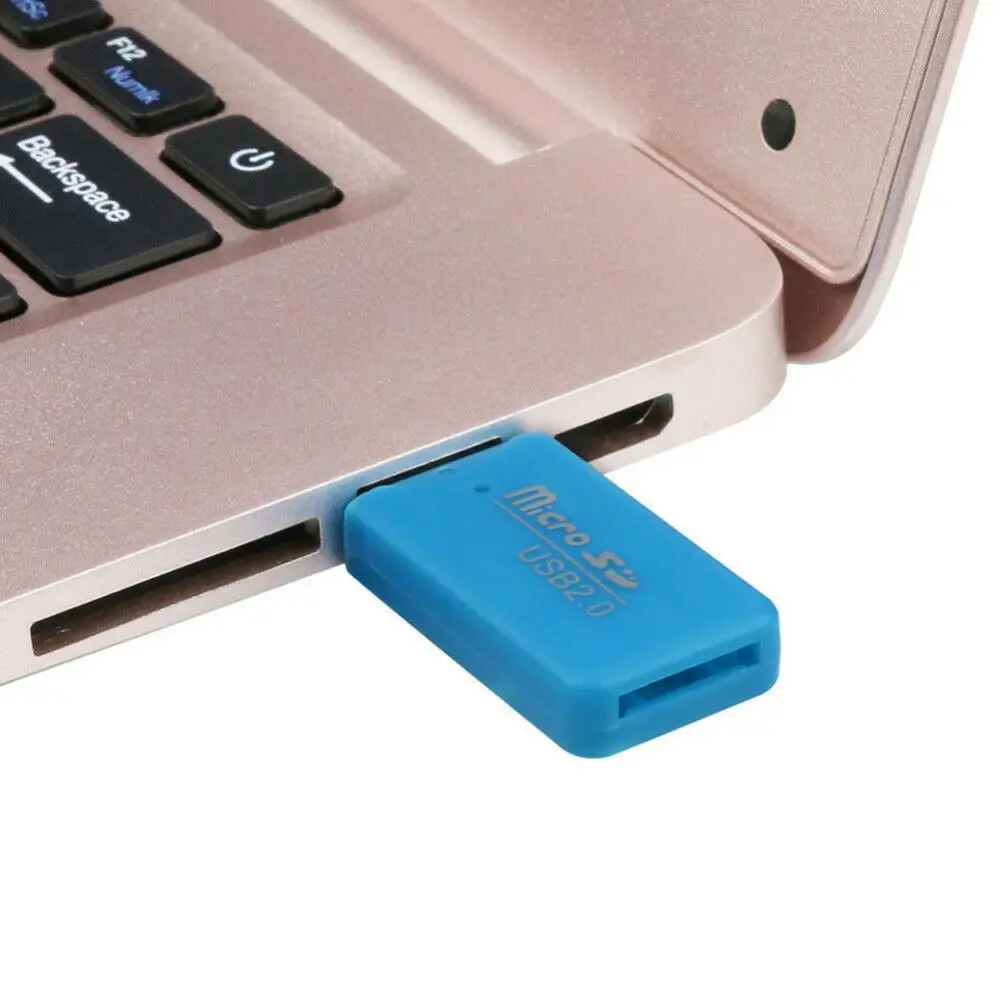 Mini Memory Card Reader USB 2 0 TF Flash Portable Plastic Adapter With High Quality For PC Laptop Mobile Converters