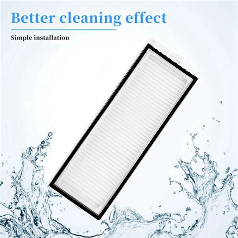 Filtro Hepa de alta calidad-6PCS para Roborock Q Revo Maxv / Roborock P10 Pro Robot repuestos de aspiradora Accesorios