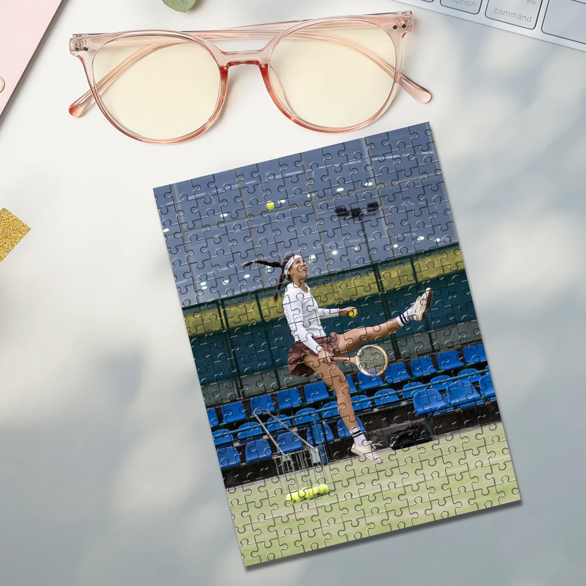 35/300/500/1000pcs Personalized Custom Photo Puzzle Photo Pet Birthday Wedding Gift Anniversary Valentine's Day Valentine Day