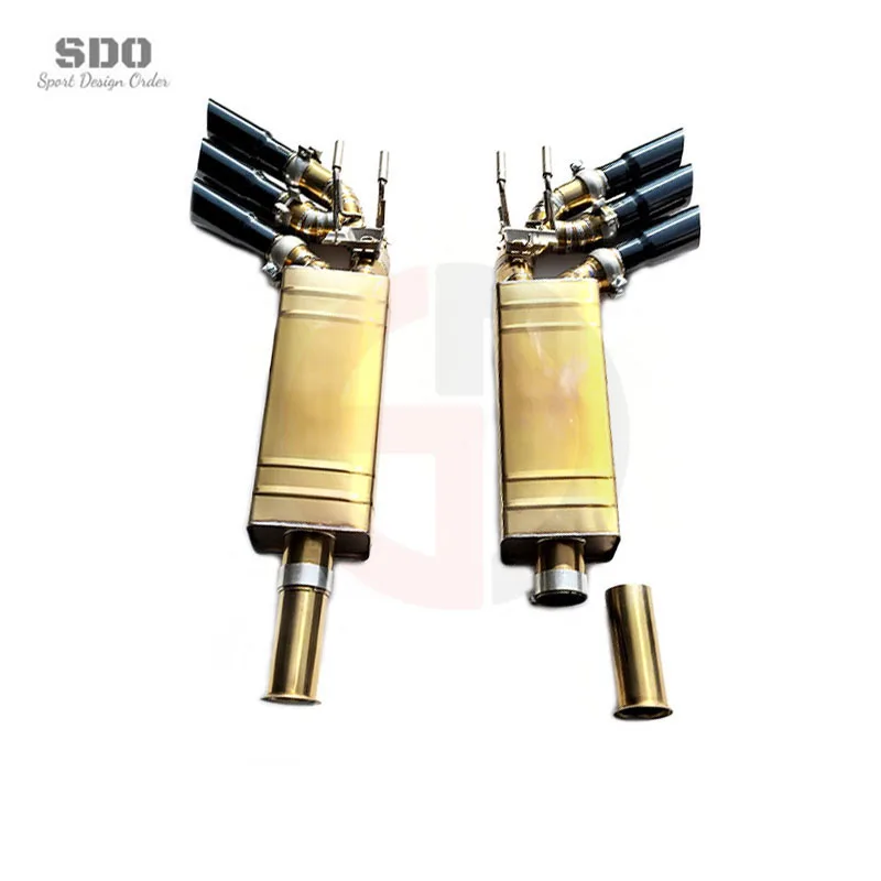 Tuning High Quality Catback Exhaust Pipes for 2019-2023  G63  W464 4.0T Titanium Valve Muffler Exhaust System
