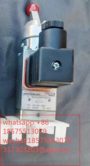 For HAWE MSV321BE06F SO824 BA solenoid valve KZ 3813coil 24V DC 1.75A  1 Piece