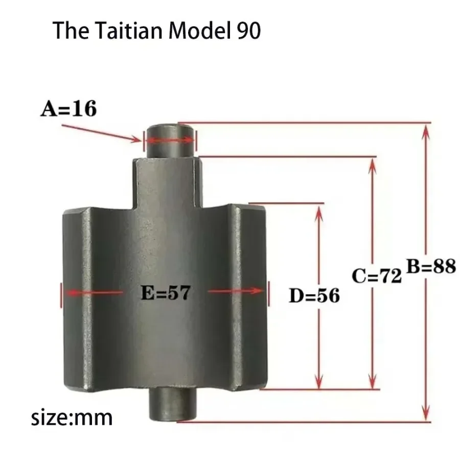 Multi Especificação de Chave Pneumática, Axis Hammer, Block Service Tool, Air Wrench, Strike Block Acessórios