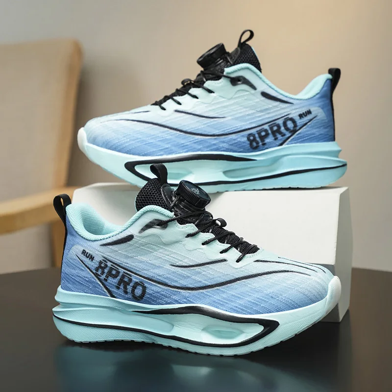 

Детские кроссовки на четыре сезона, высококачественные ультралегкие противоскользящие тренировочные туфли на пуговицах, удобные кроссовки для прогулок на открытом воздухе для девочек и мальчиков