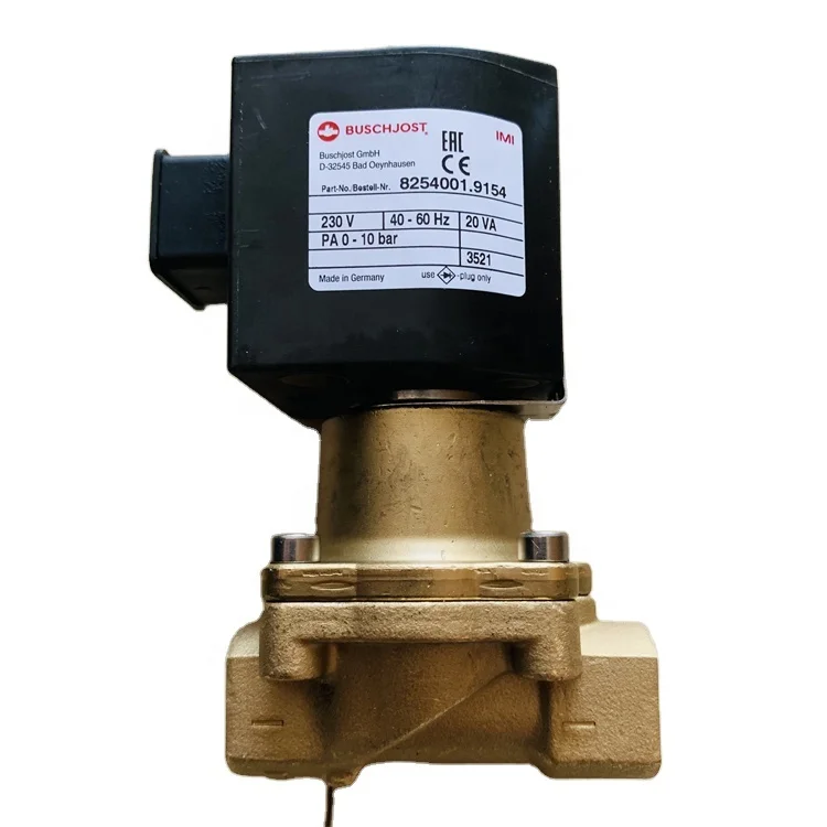 8254101 الحجاب الحاجز الهوائي BUSCHJOST IMI NORGREN صمام الملف اللولبي 8254100