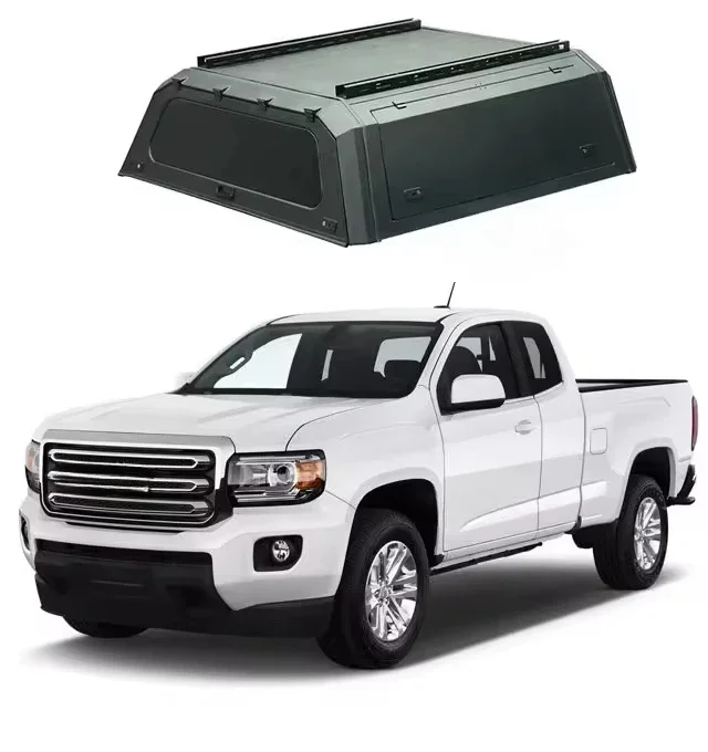 

Hard Type Aluminum Alloy Topper Camper Pickup Tonneau Cover 4x4 Pickup Truck Canopy For Chevy Silverado 1500 GMC Sierra