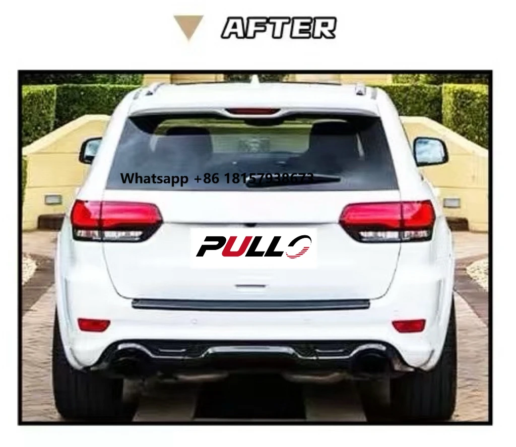 

New High Quality Car BodyKit for JEEP GRAND CHEROKEE 2014-2021 Upgrade to SRT Style Include Bumpers with Grille Hood