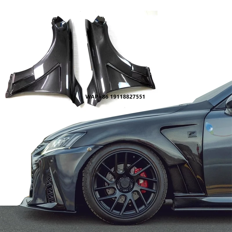 

BENSNEESFront Side Bodykit Exterior Accessories Car Carbon Fiber Fenders for IS250 IS300 2012-2016 Upgrade