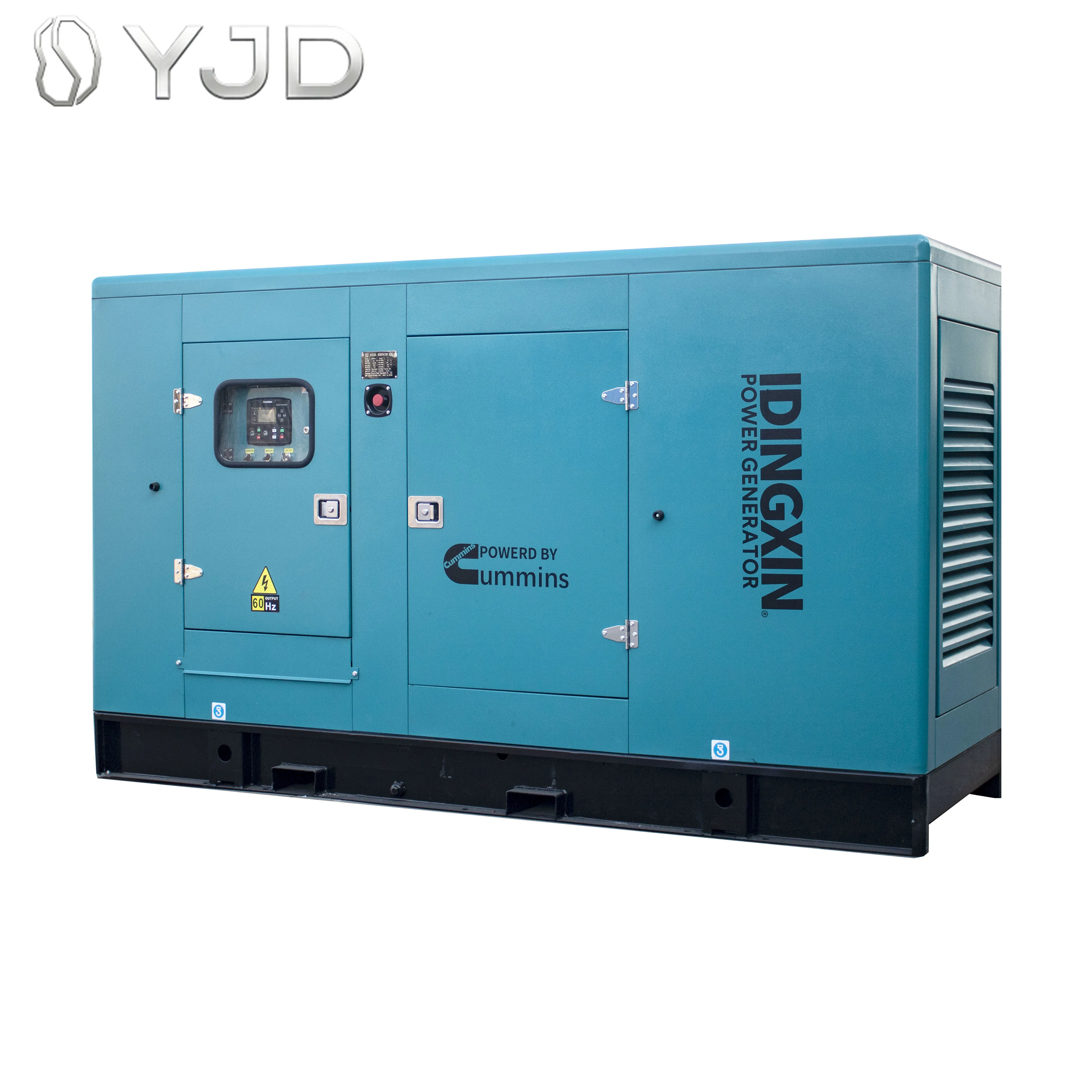 Electric Slient diesel Generator Water Cooled 15kw 20kva 30kw 40kva 50kw 60kw 80kva 100kw 150kw 3 Phase Generator Silent