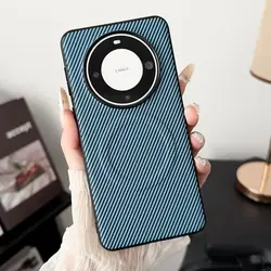 Magnetic Case for Huawei Mate 60 50 Pro Pura 70 P60 Honor Magic 6 5 Cover Carbon Fiber Soft TPU Shell for Magsafe Charge Funda
