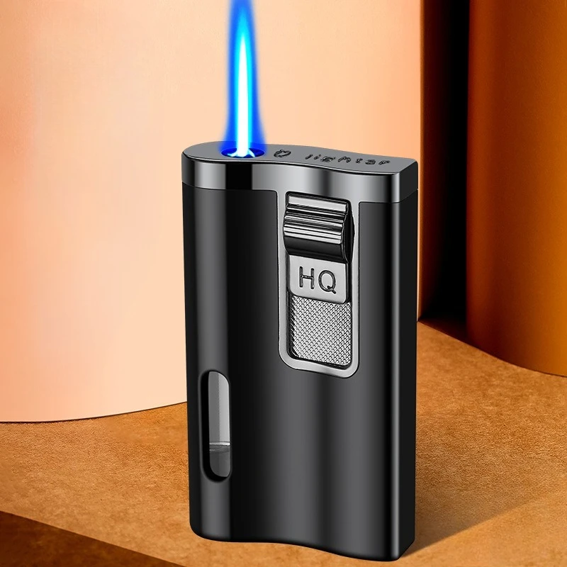 2026 New Windproof Vented Window Lighter, Lightweight Direct-Charge Lighter, Portable Cigarette Accessories, Men's Gift