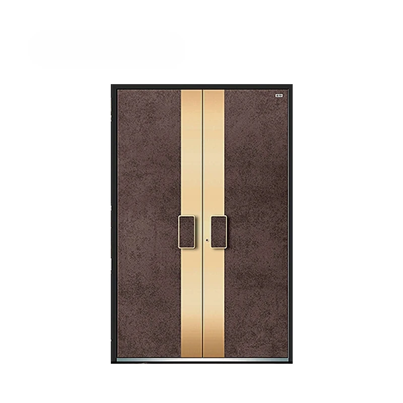 High quality hurricane-proof impact American luxury double front door
