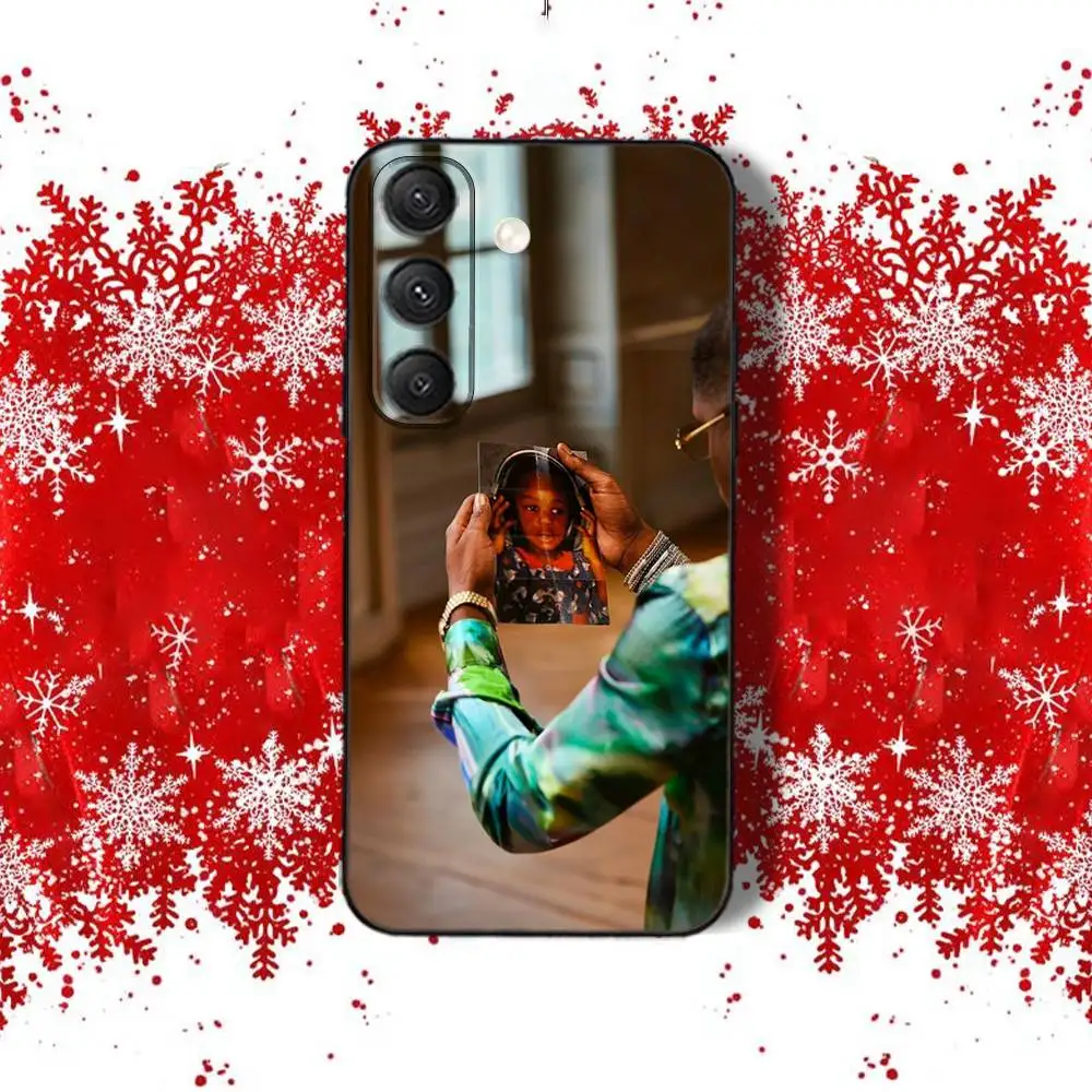 حافظة هاتف COOL N-NI Singer Ninho-ES لهاتف سامسونج S22، S24، S25، S23، S20، S30، S21، Ultra، 4G، Plus، 5G، Fe، Lite باللون الأسود