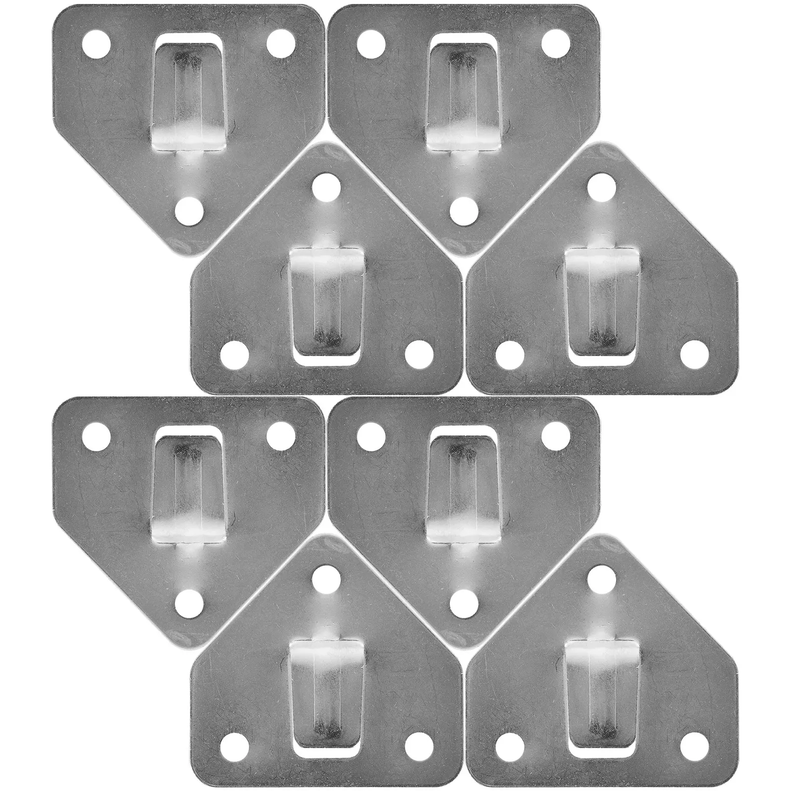 

8 pcs Wall Bracket Fire Extinguisher Mount Fire Extinguisher Bracket Holder Durable Metal Simple Install Safe Use