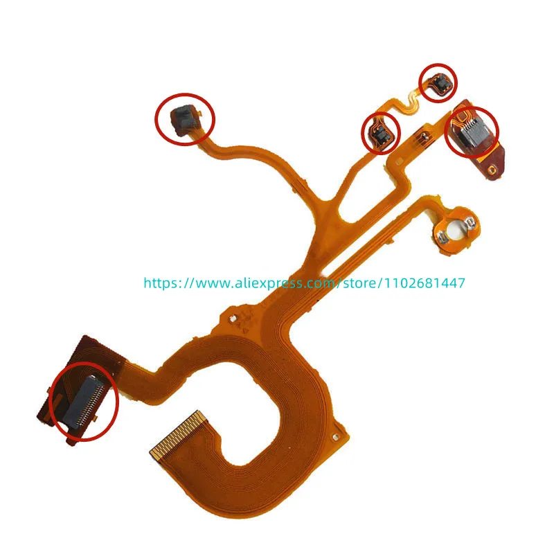 

NEW Lens Back Main Flex Cable For SONY Cyber-Shot DSC-HX50 HX50V HX60 HX60V Digital Camera Repair Part with Socket