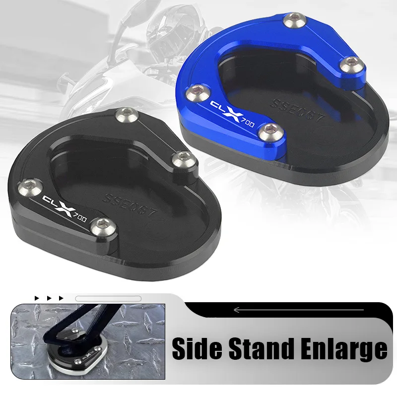 Motorcycle FOR CFMOTO CLX700 /700 CL-X Heritage 700 CLX Adv/Sport 800MT/N39° 2020-2023 Kickstand Sidestand Extension Enlarger