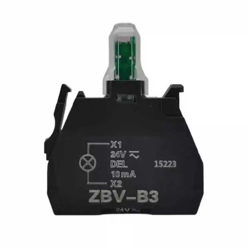 

NEW Original Electric Indicator Module ZBVB1 ZBVB3 ZBVB4 ZBVB5 ZBVB6 ZBV-B1 B3 B4 B5 B6 XB4 lamp holder Green fast shipping