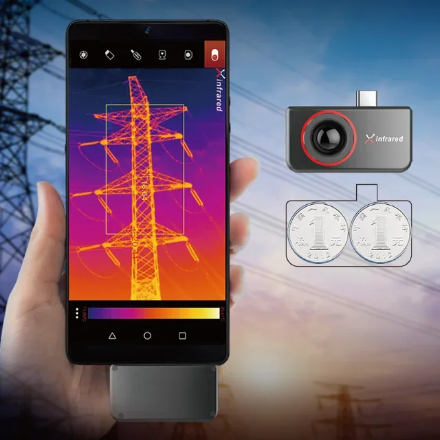 

Портативная многофункциональная Iray T3Pro Android мобильный телефон инфракрасная тепловизионная камера для измерения температуры