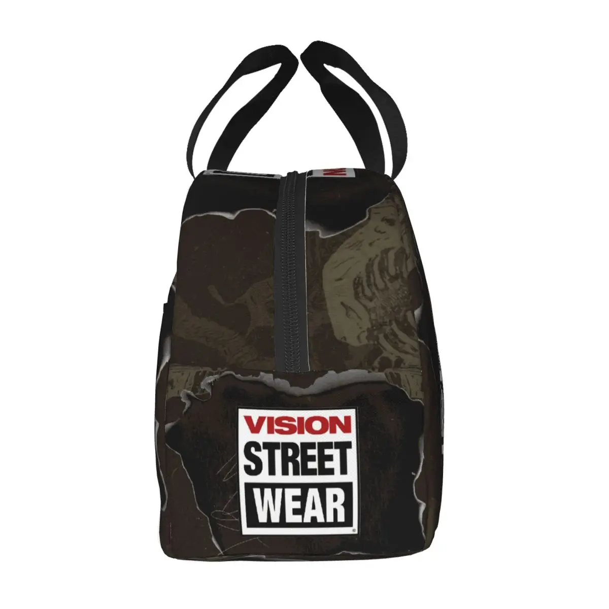 Custom Cool Vision Street Wear Insulated Lunch Bags for Camping Travel Leakproof Cooler Thermal Bento Box Women Kids