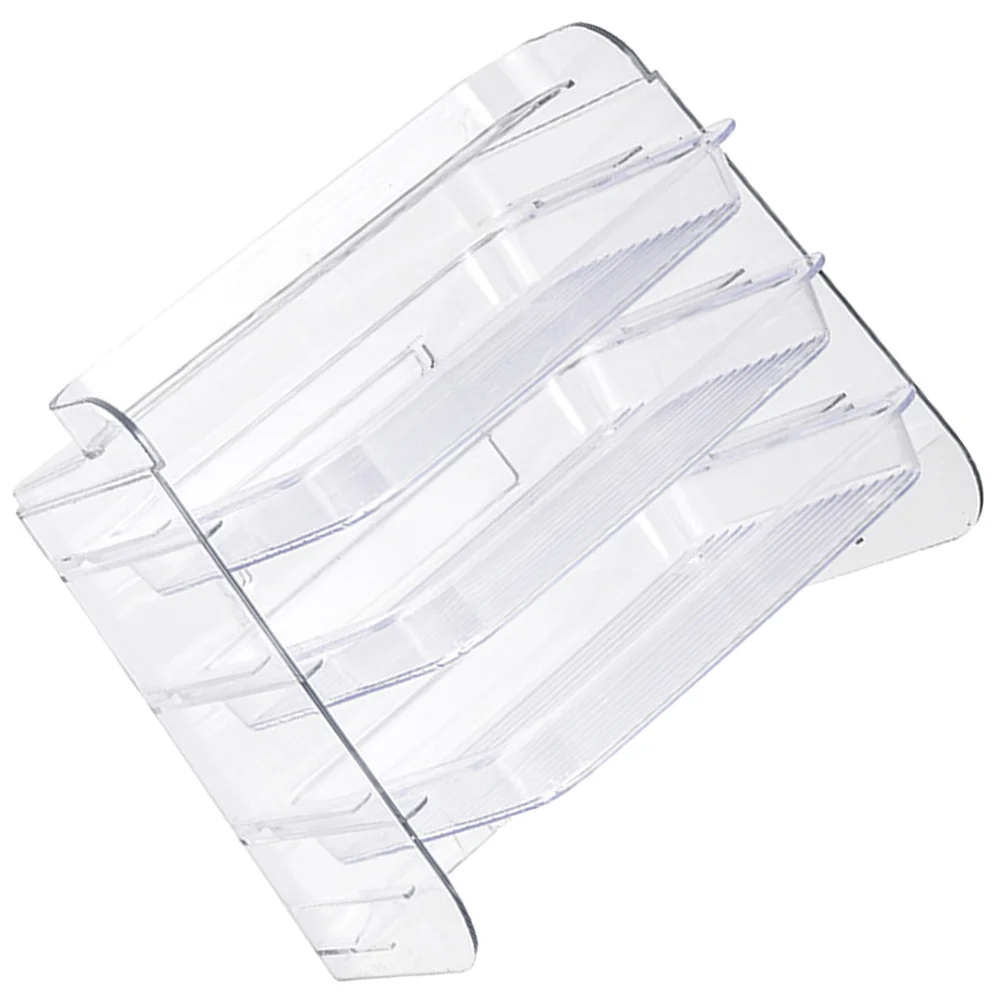 

1Set Clear 3-Layer Food Preparation Plate Rack Stackable Drawer Type Kitchen Side Dish Holder Vegetable Storage Shelf