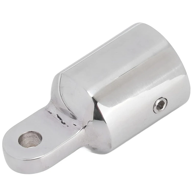 1PCS Bimini Top Cap Eye End Boat Fitting 316 Stainless Steel Fits 25MM 1
