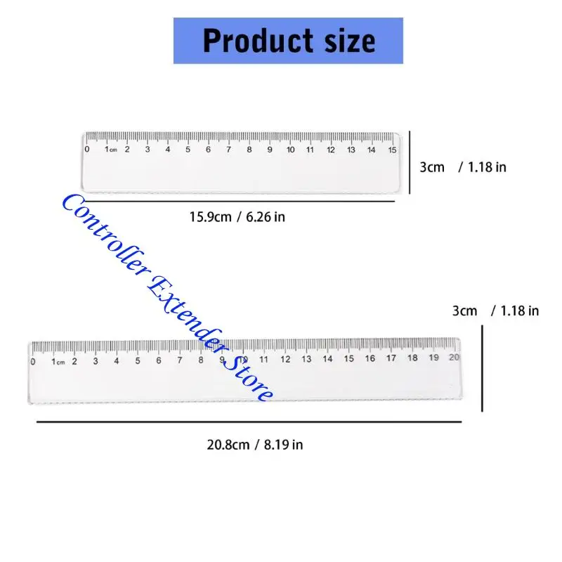 N84B 5 ПКС 15 см 20 см. Пластическая линейка Прямой линейки Прямой линейки измерения инструмента измерения начальной школы офис