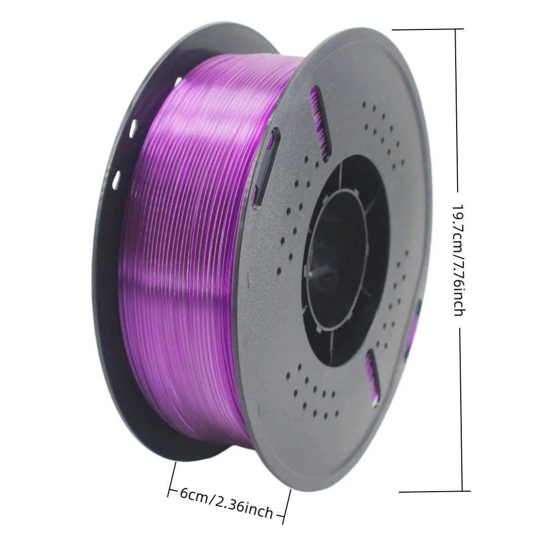 PETG Gradient Filament 1.75mm, 3D Printing Material for Artistic Creation, Multicolor Silk , 1kg Spool,Dual-Color Series