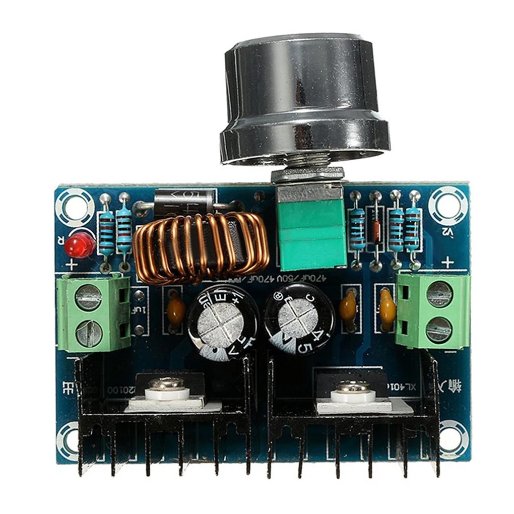 Buck Converter Step-Down DC-DC Professional Adjustable High Power Supply Voltage Regulator XH-M401 Module with Maximum 8A