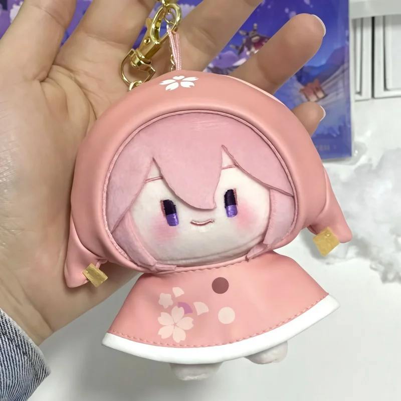 

Genshin Impact Fun In The Rain Game Theme Character Plush Accessories Anime Stuffed Doll Cute Toy Keychains Surprise Girl'S Gift