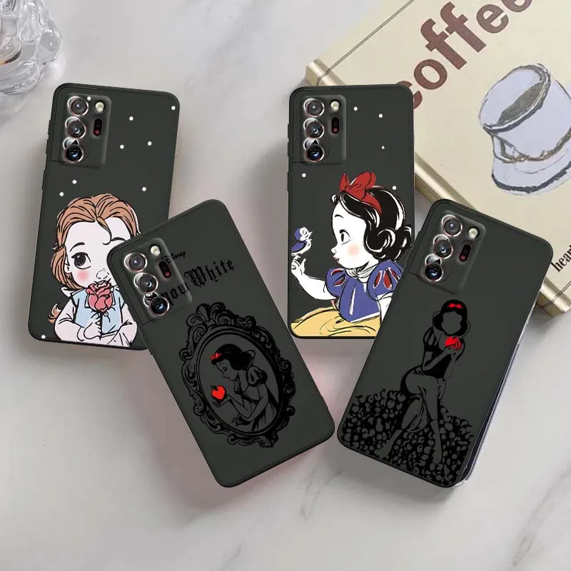 

Disney Princess Snow White Art For Samsung A73 A72 A71 A55 A54 A53 A52 A51 A13 A22 A16 A15 A05s A14 A05 A06 5G Black Phone Case