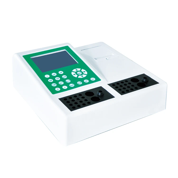 

Back-illuminated LCD hematology blood analyzer coagulation