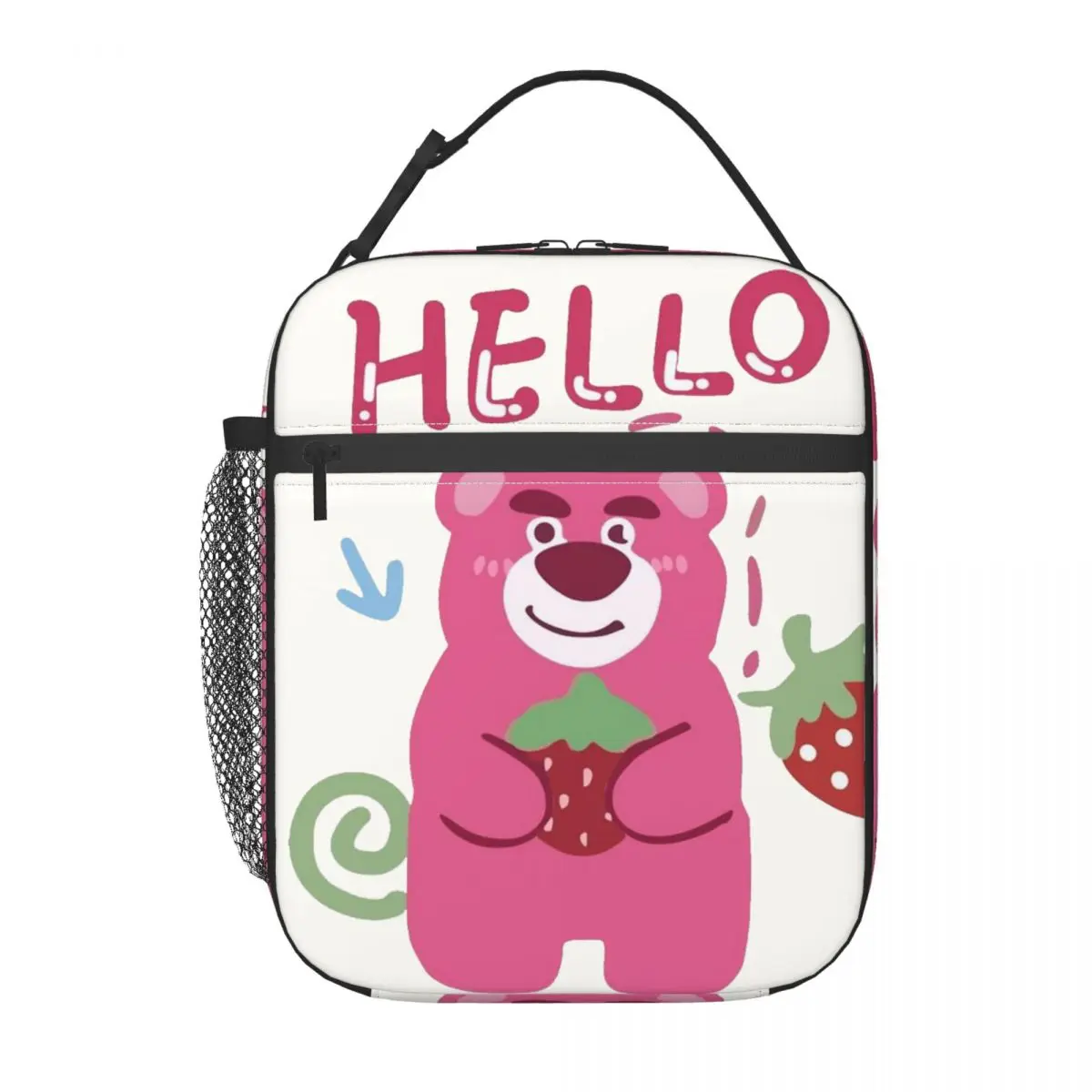 Office Staff Food Box Cute Bear Strengthen Handles Disney Toy Story Lotso MultifunctionBento BoxTravel