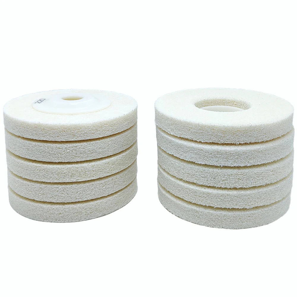 4 Inch 100mm Sponge Fiber Polishing Pad Grit 60-3000  For Stone Renovation Of Marble Granite Quartz Stone