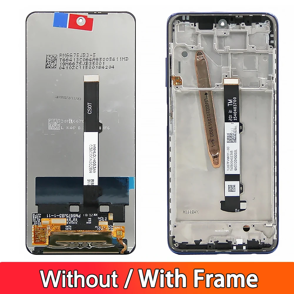 for Xiaomi Poco X3 Pro LCD Display Screen With Frame 6.67\