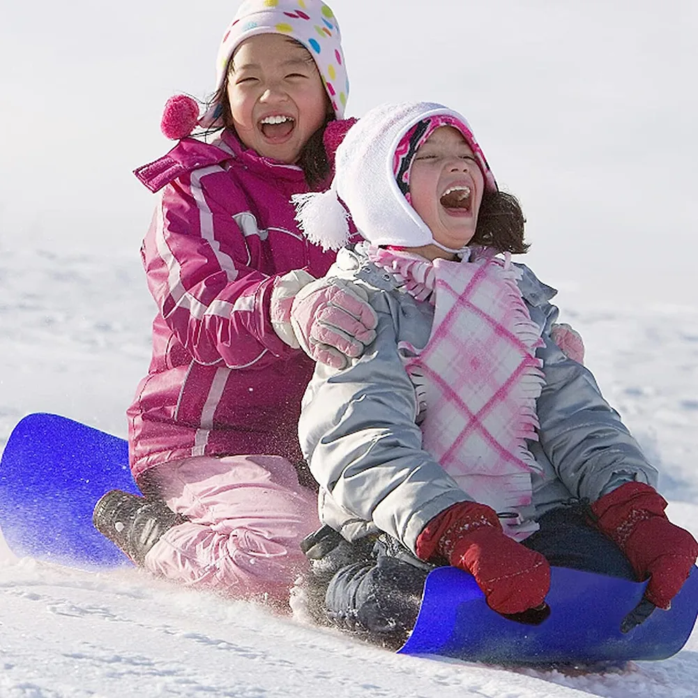 

Горячее предложение! Снежные санки для детей и взрослых, летающий ковер, легкие свернутые снежные санки, портативный роликовый снежный слайдер, синий