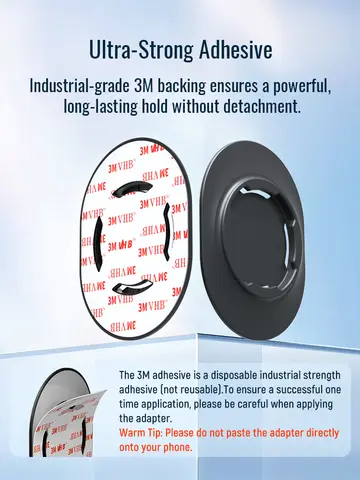 Låsbar designmonteringsadapter, klistermärkeslapp för fyrhjulingsstyre för moto/bil/cykel/MTB/motorcykel/skoter, telefonhållare 10 best sales Quad Lock-fäste - №4