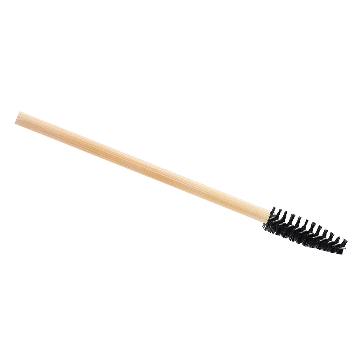 

20 Pcs Bamboo Handle Eyelash Brush Premium Polyester Makeup Brushes Eyebrow Combs Lightweight Salon Home Use Supplies