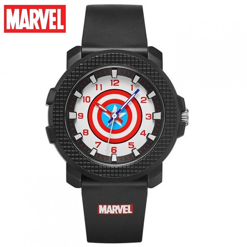 

Marvel For Children Watch Boy Cartoon Wristwatch Japan Miyota Quartz The Avengers Spider Man Kid Student Teenager Reloj Infantil