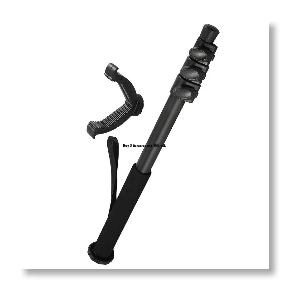 ✱Aluminum Alloy Hunting Stand Adjustable Height Monopod Portable Hunting Accessories with Anti-Lost Wristband