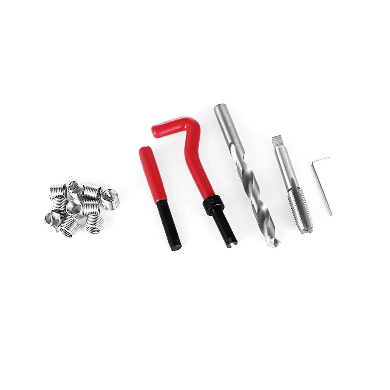 【Ausverkauf】 15–30 Stück metrisches Gewinde-Reparatur-Einsatz-Set M5 M6 M8 M10 M12 M14 Helicoil Car Pro Coil Tool M14 * 1,5 Gewinde-Reparatur-Einsatz – Detail 9